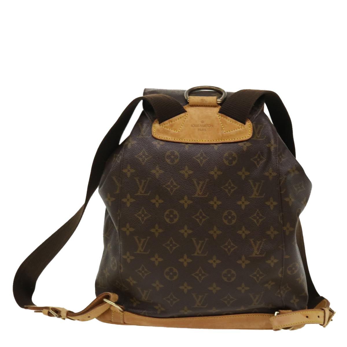 LOUIS VUITTON Monogram Montsouris GM Backpack M51135 LV Auth 35963 | AlmaBagz