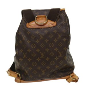 LOUIS VUITTON Monogram Montsouris GM Backpack M51135 LV Auth 36094 | AlmaBagz