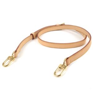 Louis Vuitton Leather Adjustable Shoulder Strap Beige J52312 | AlmaBagz