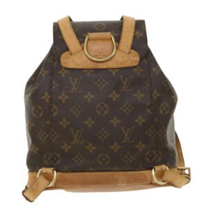 LOUIS VUITTON Monogram Montsouris MM Backpack M51136 LV Auth 36402 | AlmaBagz
