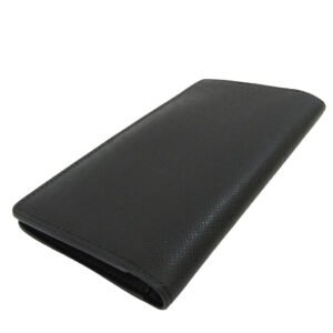 Louis Vuitton Black Leather Portefeuille wallet accessories | AlmaBagz
