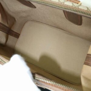 Gucci Xl Overnight Satchelweekend Purse Brown Guccissima Print Coated Canvas And Leather Weekendtrav | AlmaBagz