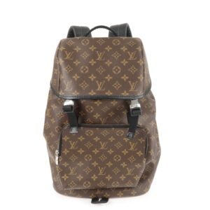 Louis Vuitton Monogram Macassar Zack Back Pack Brown M43422 | AlmaBagz
