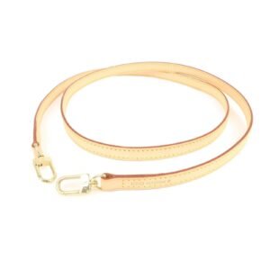 Louis Vuitton Nume Leather Shoulder Strap Beige 120cm J00145 | AlmaBagz
