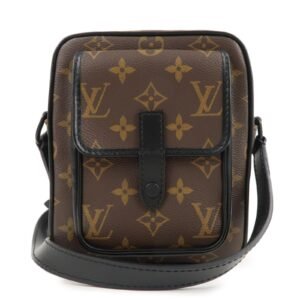 Louis Vuitton Monogram Maccasar Christopher Shoulder Bag M69404 | AlmaBagz
