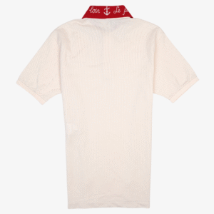 Gucci Mens Le Plus Polo Ivory Red Small | AlmaBagz