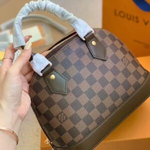 Louis Vuitton Alma BB Ebene (Lushentic Version) | AlmaBagz