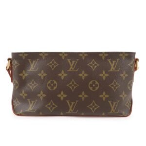 Louis Vuitton Monogram Trotteur Shoulder Bag Brown M51240 | AlmaBagz