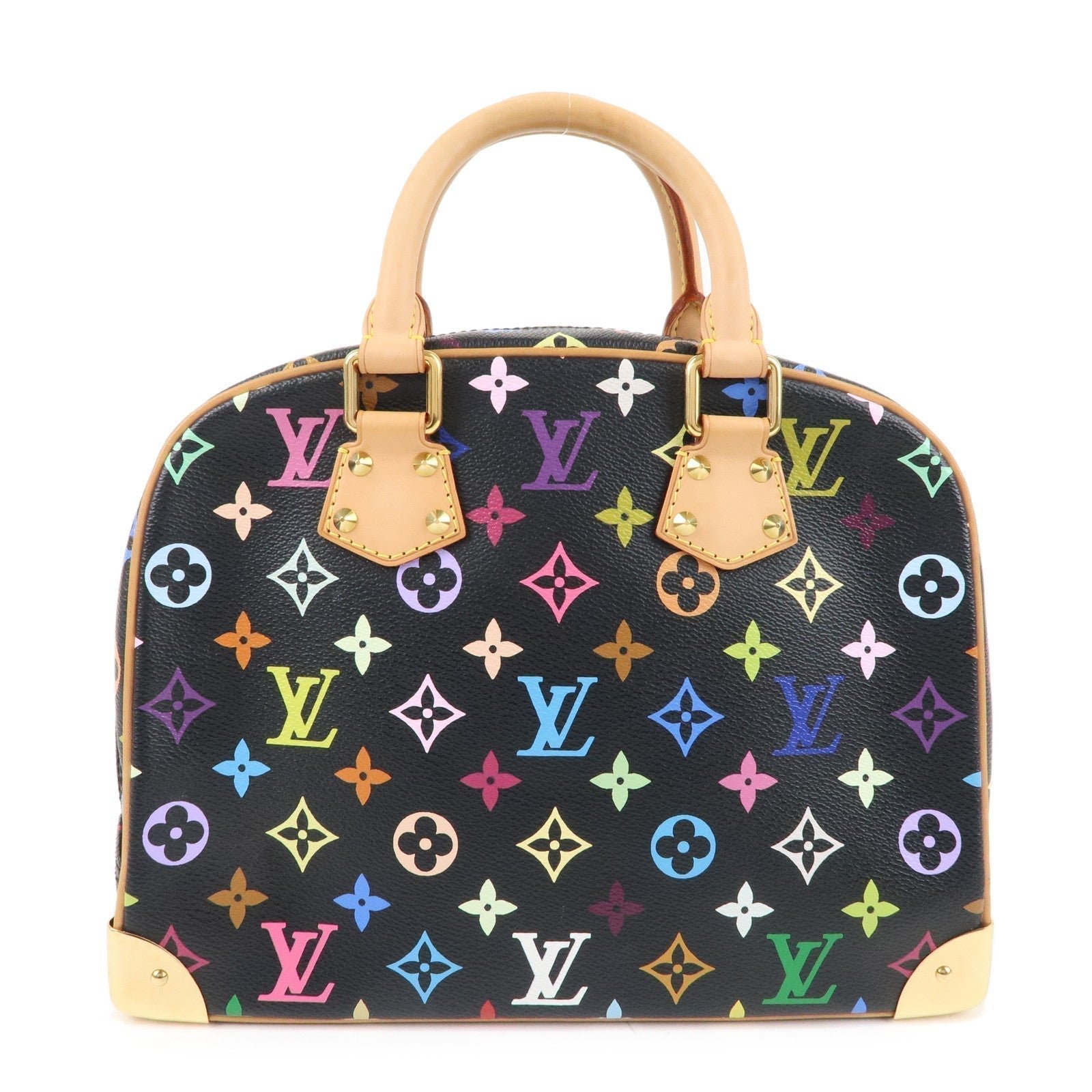 Louis Vuitton Monogram Multi Color Trouville Hand Bag M92662 | AlmaBagz