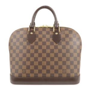 Louis Vuitton Damier Alma Hand Bag Brown N51131 | AlmaBagz