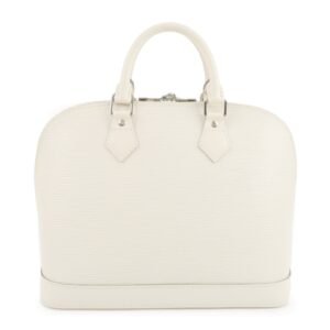 Louis Vuitton Epi Alma Hand Bag GM White Ivoire M5280J | AlmaBagz