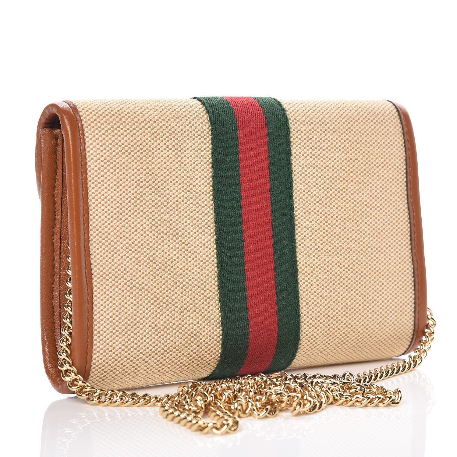 Gucci Rajah Mini Canvas Crossbody Bag | AlmaBagz