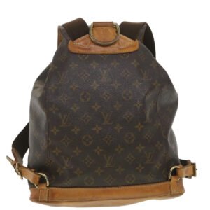 LOUIS VUITTON Monogram Montsouris GM Backpack M51135 LV Auth 38161 | AlmaBagz