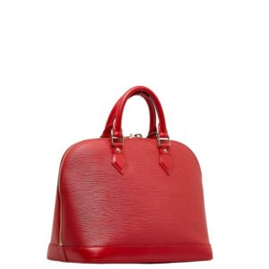 Louis Vuitton Epic Alma Bag Boston Bag M52147 Castilian Red Leather  Louis Vuitton | AlmaBagz
