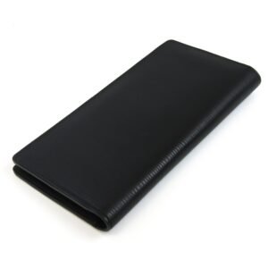 Louis Vuitton Black Leather Portefeuille Brazza wallet accessories | AlmaBagz