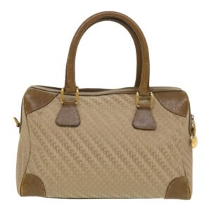 GUCCI Hand Bag Canvas 2way Beige  38861 | AlmaBagz
