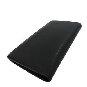 Louis Vuitton Black Leather Brazza wallet accessories | AlmaBagz