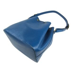 Louis Vuitton Blue Leather Petit Noe shoulder bag | AlmaBagz