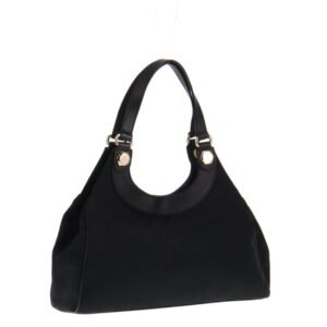 Gucci Black Charmy GG Small Tote | AlmaBagz