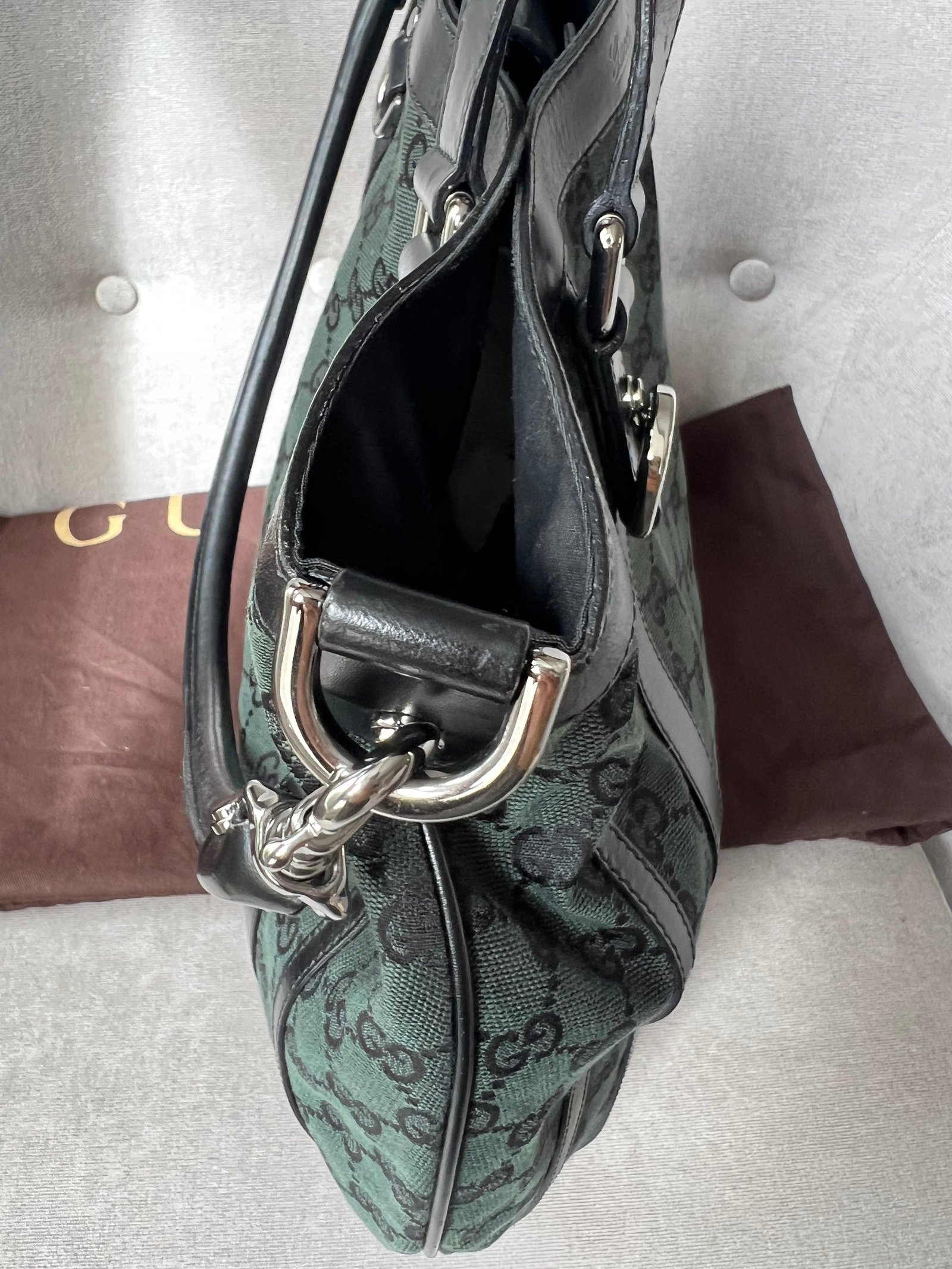 Gucci Abbey Convertible GG Canvas Tote | AlmaBagz - Image 16