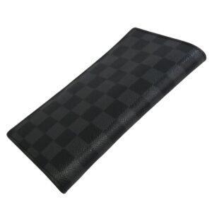 Louis Vuitton Gray Canvas Portefeuille Brazza wallet accessories | AlmaBagz