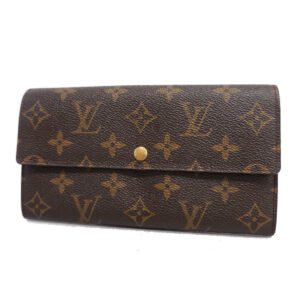 Louis Vuitton Long Wallet Monogram Portomone Credit M61725 | AlmaBagz