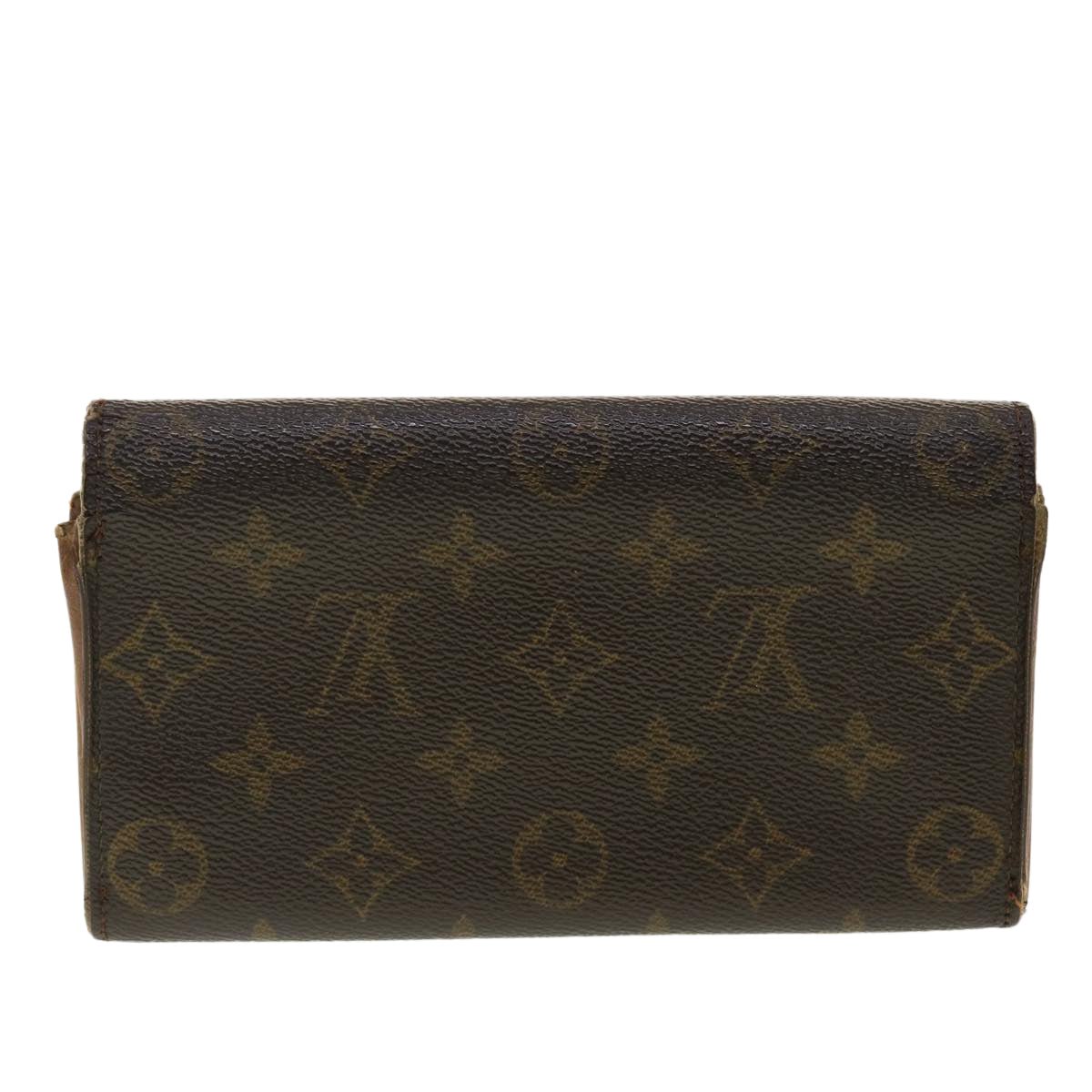 LOUIS VUITTON Monogram Portefeiulle Sarah Long Wallet M66556 LV Auth 39485 | AlmaBagz