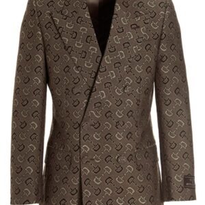 Gucci Men 'Horsebit Maxi' Blazer Jacket | AlmaBagz