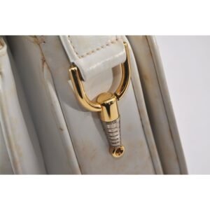 Gucci Ivory Leather 1955 Horse-bit Shoulder bag with two-tone hardware | AlmaBagz