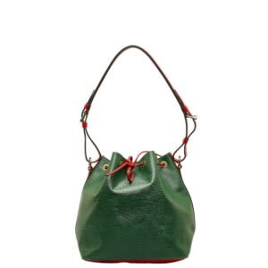 Louis Vuitton Louis Vuitton Epic M44147 Shoulder Bag Leather Borneo Green Castilian Red | AlmaBagz