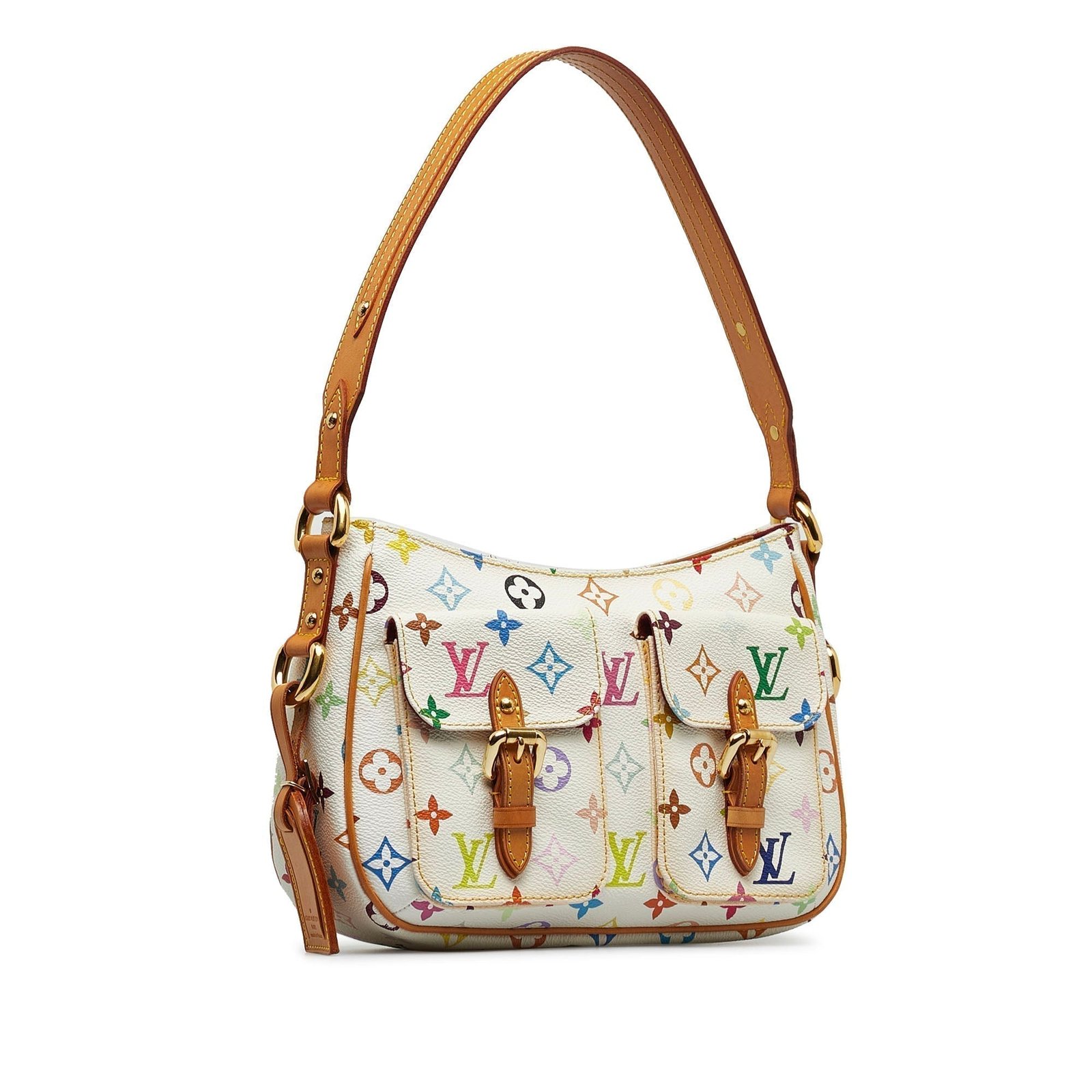 LOUIS VUITTON Monogram Multicolore Lodge PM Shoulder Bag | AlmaBagz