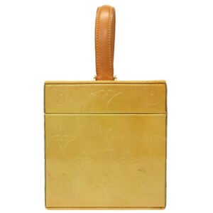 LOUIS VUITTON Handbag M91002 Monogram Vernis Lime yellow Vernis Bleecker Women Used | AlmaBagz