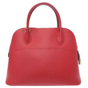 HERMES Handbag Epsom Rouge Garance Bored 31 | AlmaBagz