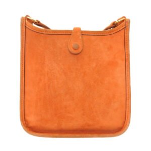 HERMES Shoulder Bag Doblis Orange Evelyn TPM Women Used | AlmaBagz