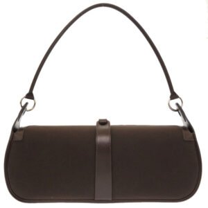 HERMES Shoulder Bag Towar Officier Brown rugby Women Used | AlmaBagz