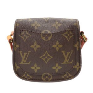 LOUIS VUITTON Shoulder Bag M51245 Monogram canvas Brown Monogram Mini-mini Saint-Cloud Women Used | AlmaBagz