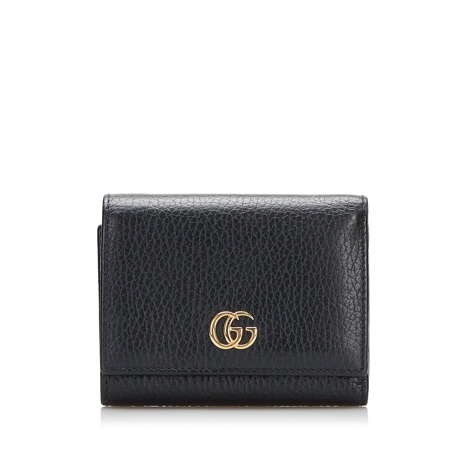 Gucci GG Marmont Trifold Compact Wallet Small Wallets | AlmaBagz