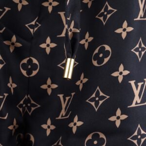 Louis Vuitton Monogram Black Pyjama Pants. | AlmaBagz