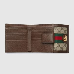 Gucci Ophidia GG French Flap Wallet | AlmaBagz