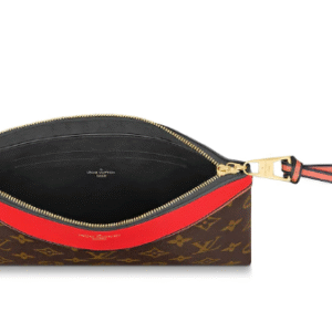 Louis Vuitton Pochette Tuileries Monogram Canvas Kabuki Red | AlmaBagz