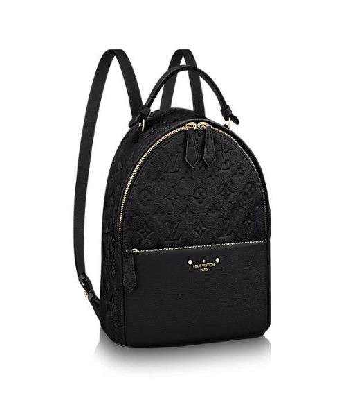 Louis Vuitton Sorbonne Backpack Monogram Empreinte Leather Noir | AlmaBagz - Image 4
