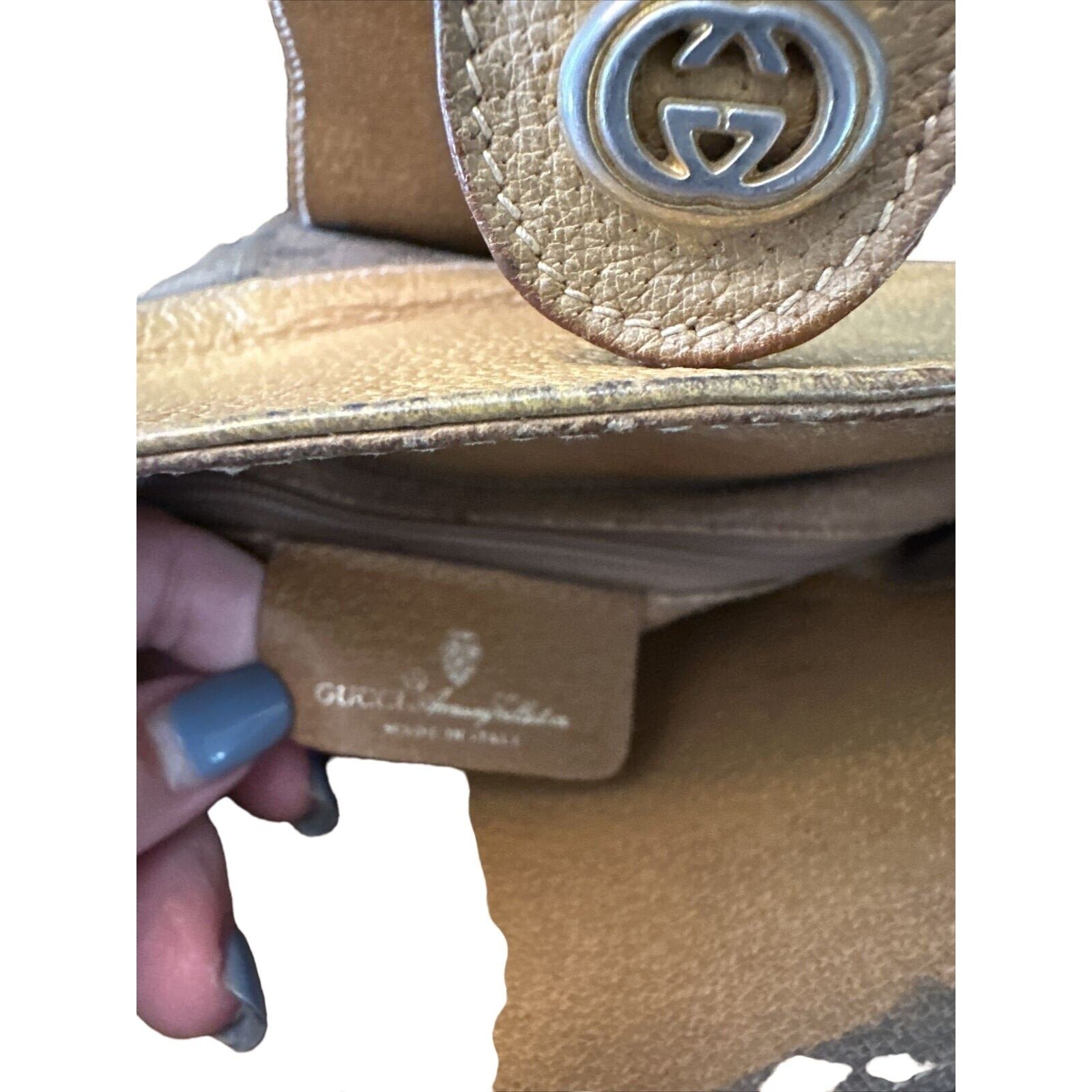 Gucci Accessory Collection brown micro Guccissima bucket bag | AlmaBagz - Image 10