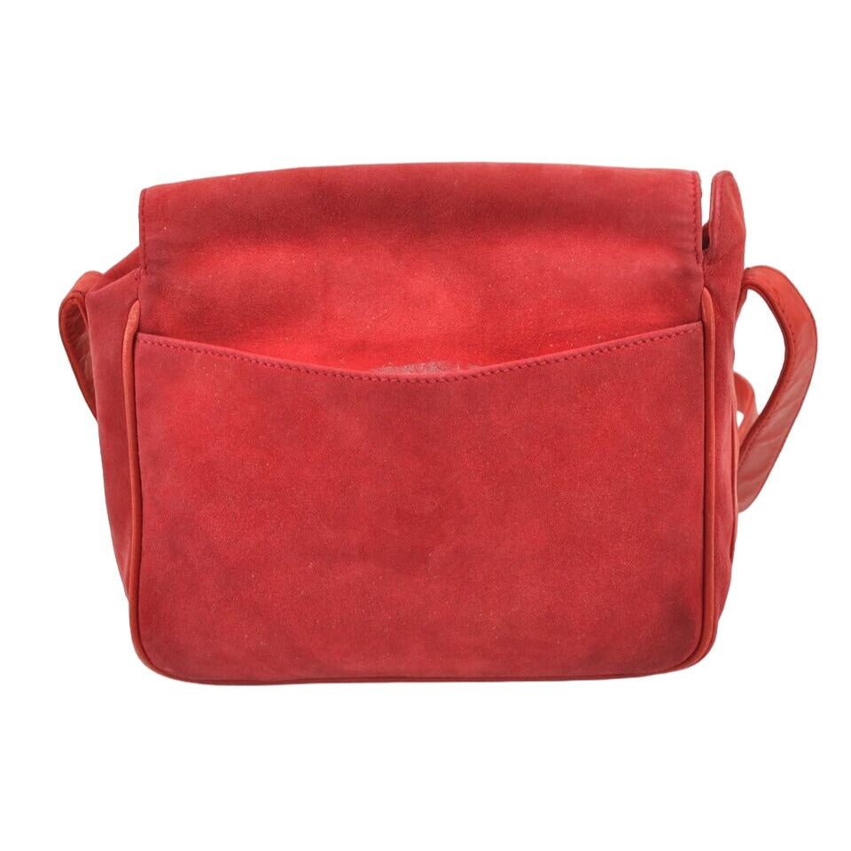 Gucci 1955 Horse-bit red leather & suede cross body | AlmaBagz - Image 6