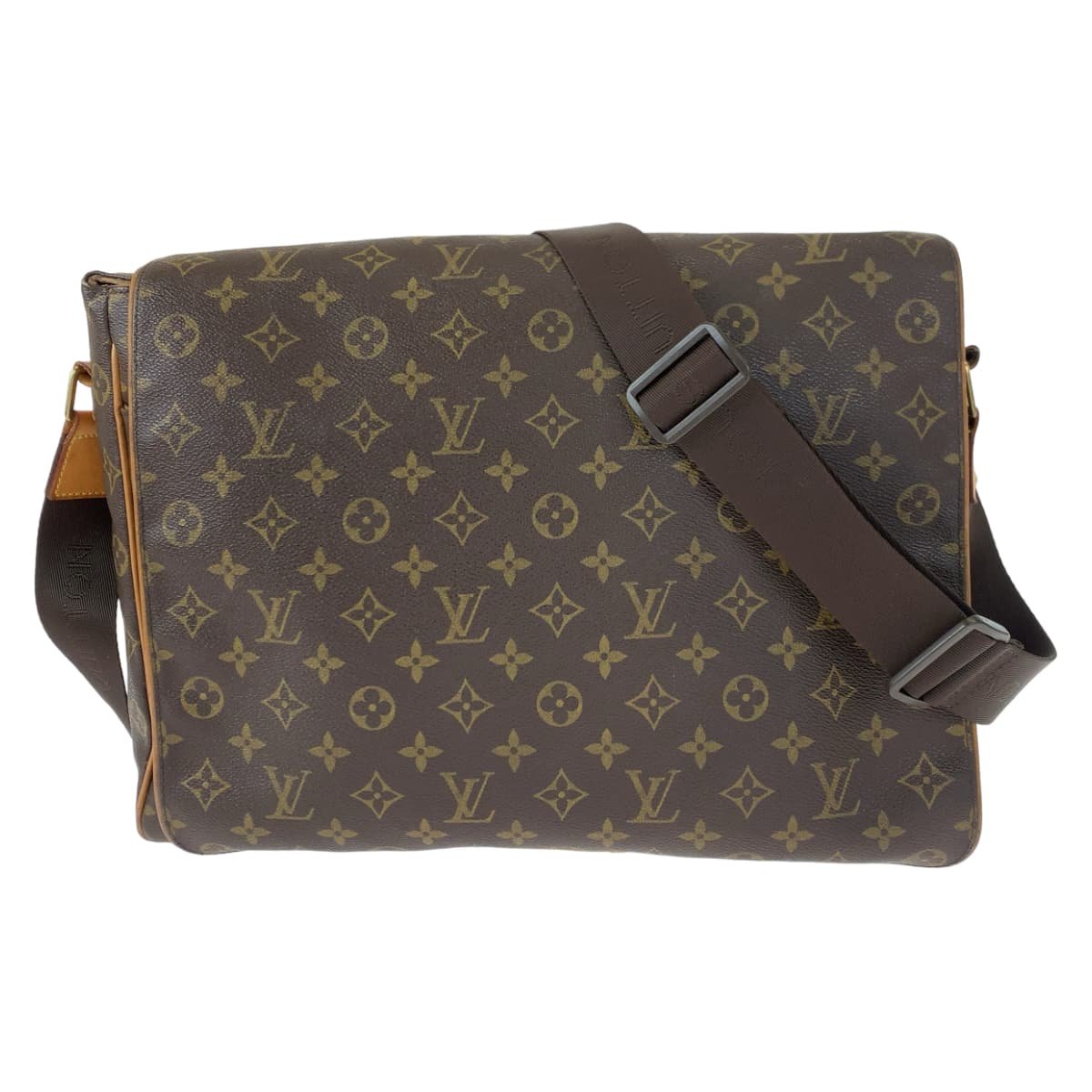 LOUIS VUITTON Shoulder Bag M45257 PVC Brown Shoulder Bag Crossbody Messenger Bag Monogram Abbesses mens Used | AlmaBagz - Image 9