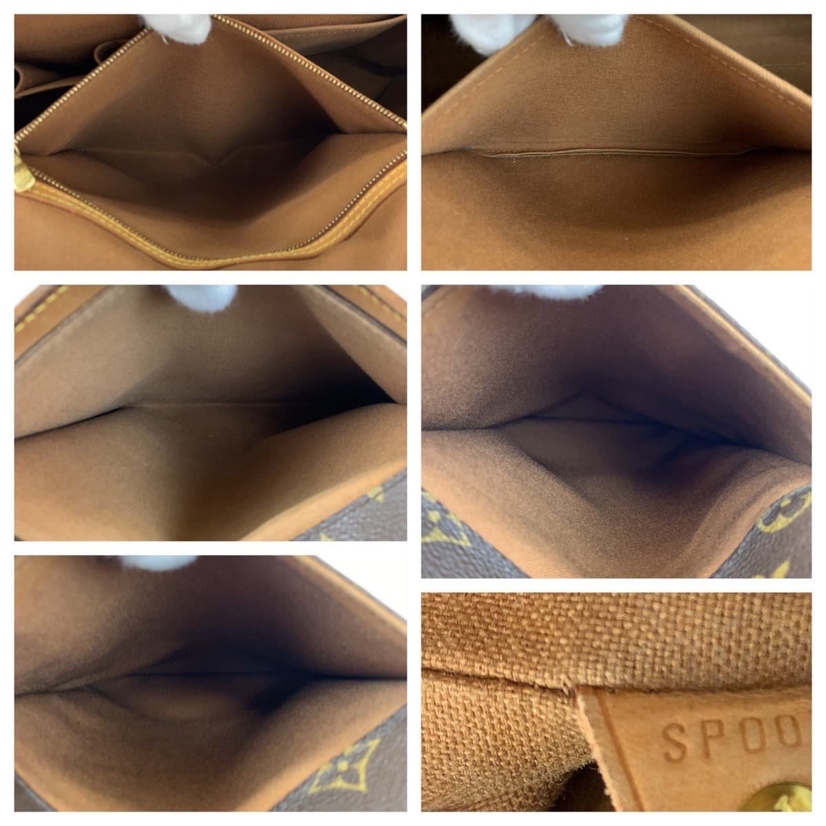 LOUIS VUITTON Shoulder Bag M45257 PVC Brown Shoulder Bag Crossbody Messenger Bag Monogram Abbesses mens Used | AlmaBagz - Image 3