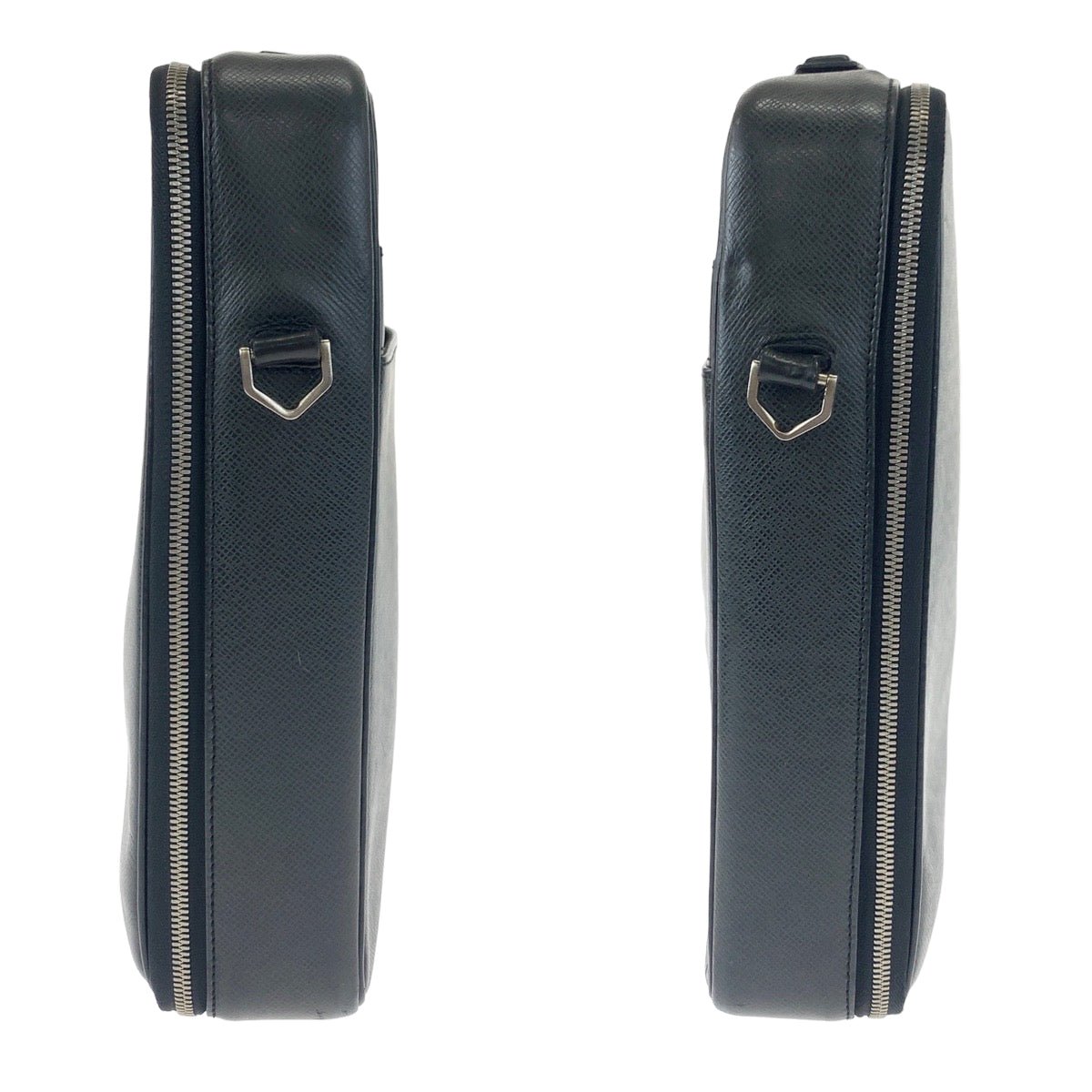 LOUIS VUITTON Shoulder Bag M30832 Calfskin Black black Shoulder Bag Business Bag 2way Taiga Port Ordinatur Odessa Ardoise mens Used | AlmaBagz - Image 8