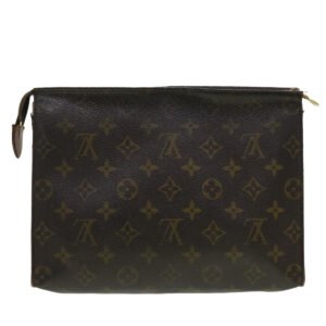 LOUIS VUITTON Monogram Poche Toilette 26 Pouch M47542 LV Auth 40574 | AlmaBagz