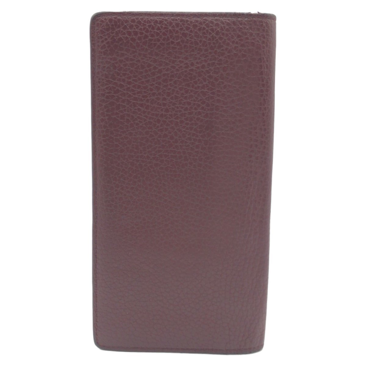 LOUIS VUITTON Long Wallet Purse M58202 leather Brown Silver Metal Long Wallet Purse Taurillon Clemence Portefeuille Braza mens Used | AlmaBagz