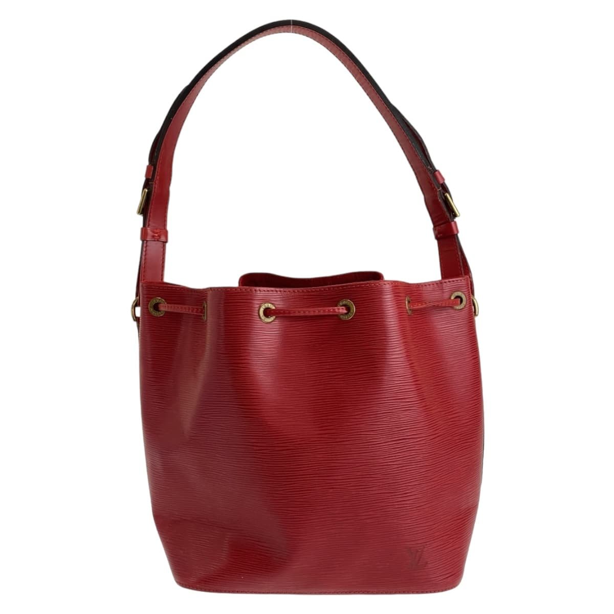 LOUIS VUITTON Shoulder Bag M44107 Epi Leather Red Gold Metal Epi Petit Noe | AlmaBagz