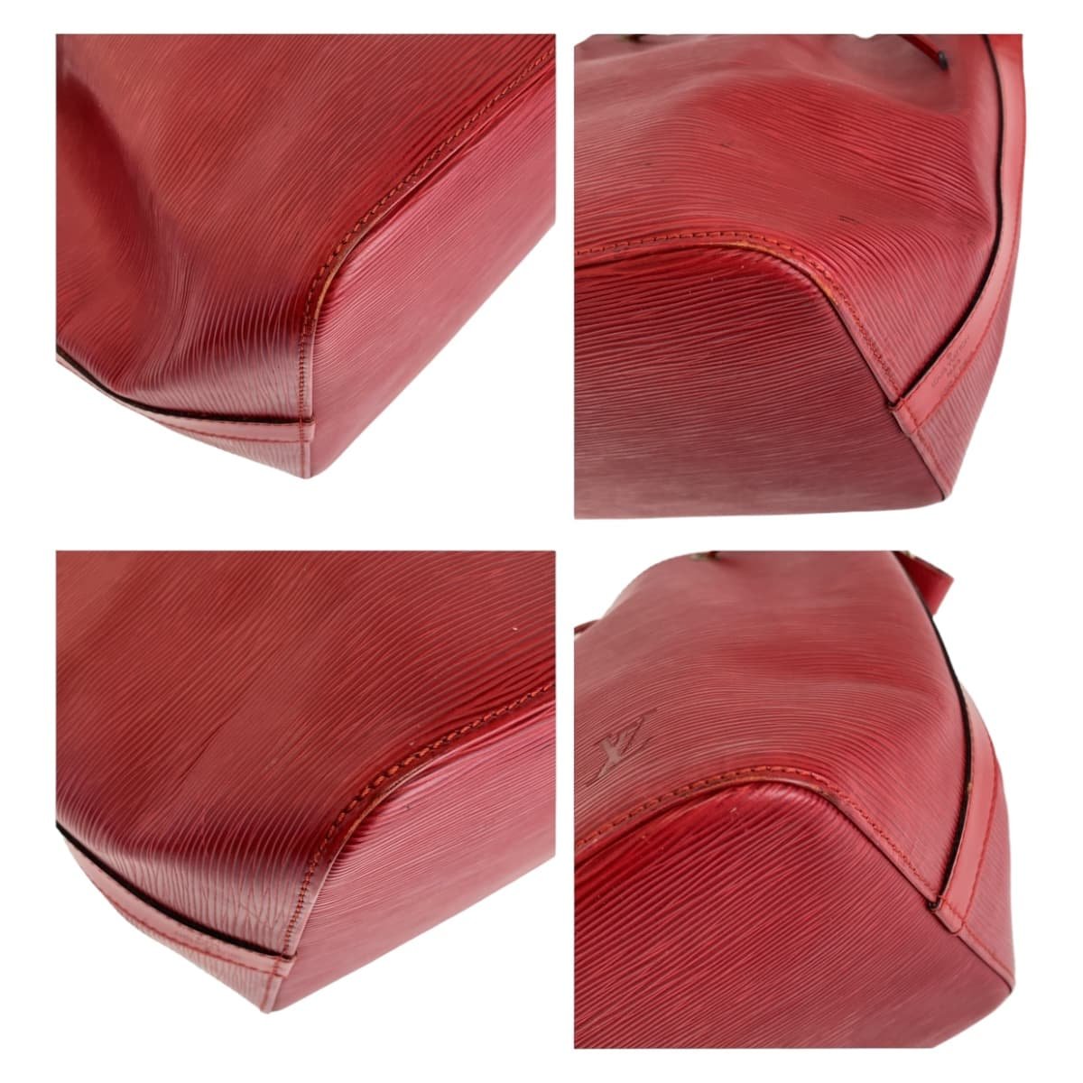 LOUIS VUITTON Shoulder Bag M44107 Epi Leather Red Gold Metal Epi Petit Noe | AlmaBagz - Image 6